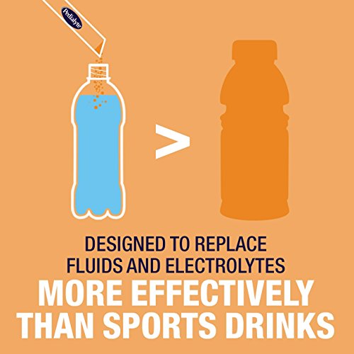 Pedialyte Electrolyte Powder, Orange, Electrolyte Hydration Drin