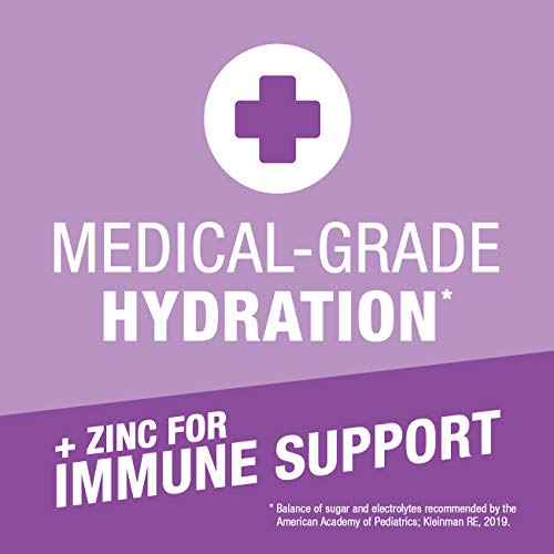 Pedialyte Electrolyte Powder Packets, Grape, Hydration Drink, 6