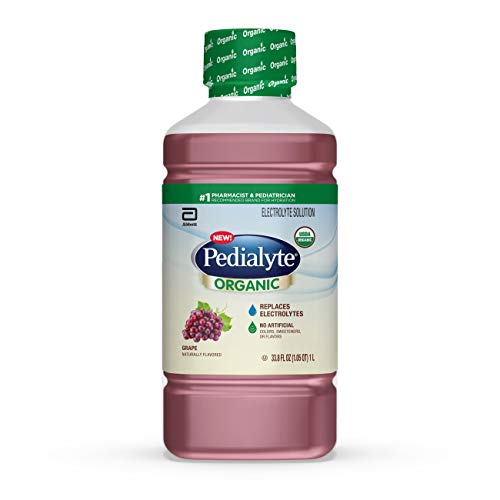 Pedialyte Organic Electrolyte Drink, Advanced Hydration For Kids