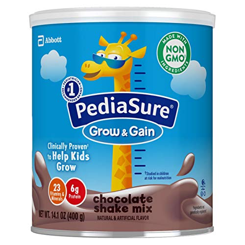 Pediasure Grow And Gain Non-Gmo And Gluten-Free Shake Mix Powder