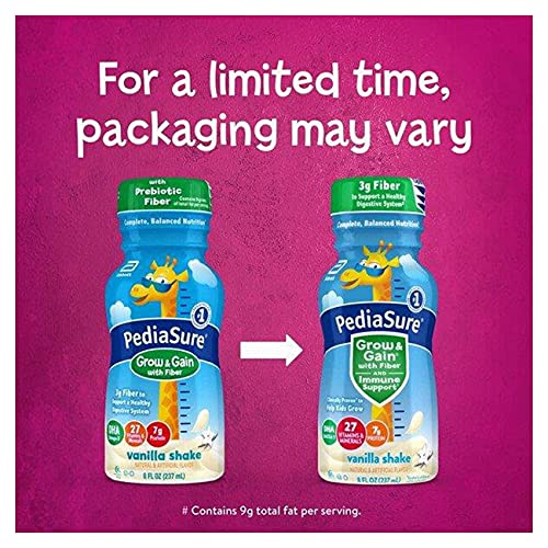 Pediasure Grow &Amp; Gain With Fiber, Kids’ Nutritional Shake, With