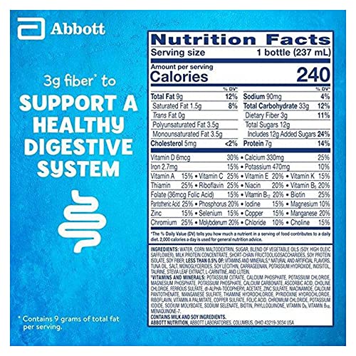 Pediasure Grow &Amp; Gain With Fiber, Kids’ Nutritional Shake, With