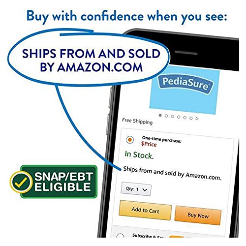 Pediasure Grow &Amp; Gain With Fiber, Kids’ Nutritional Shake, With