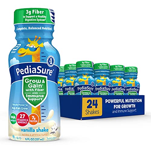 Pediasure Grow &Amp; Gain With Fiber, Kids’ Nutritional Shake, With