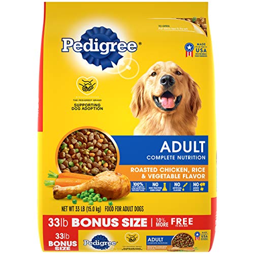 Pedigree Adult Complete Nutrition Roasted Chicken, Rice &Amp; Vegeta