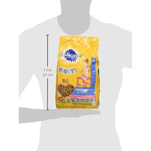 Pedigree Puppy Growth &Amp; Protection Dry Dog Food Chicken &Amp; Vegeta