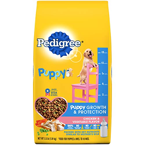 Pedigree Puppy Growth &Amp; Protection Dry Dog Food Chicken &Amp; Vegeta