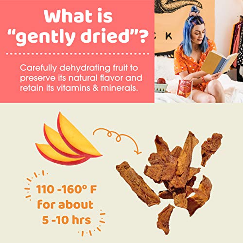 Peeled Snacks Organic Dried Fruit, Chili Mango, 2.8 Ounce Pack