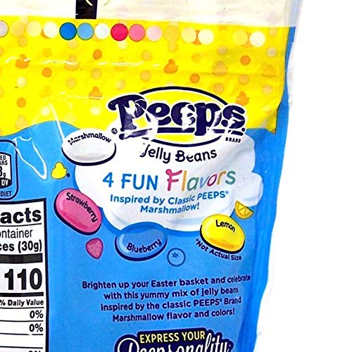 Easter Peeps Jelly Beans With Assorted Marshmallow Fruit Flavore