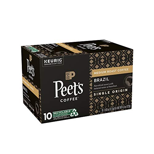 Peet’S Coffee Brazil Minas Naturais K-Cup Coffee Pods For Keurig