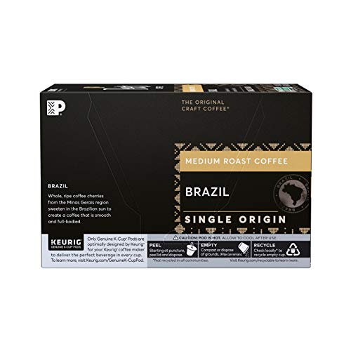 Peet’S Coffee Brazil Minas Naturais K-Cup Coffee Pods For Keurig