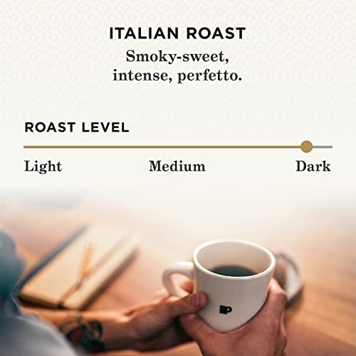 Peet’s Coffee, Dark Roast Ground Coffee - Italian Roast 63 Ounce...