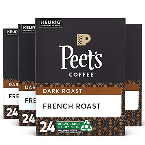 Peet’S Coffee French Roast K-Cup Coffee Pods For Keurig Brewers,