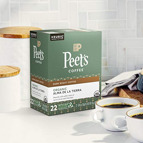 Peet’s Coffee Organic Alma De La Tierra K-Cup Coffee Pods for Ke...