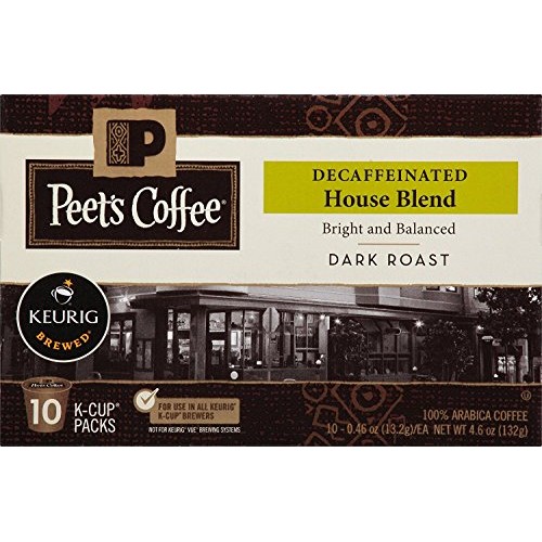 Peet’s House Blend Decaf 120 Single Cups