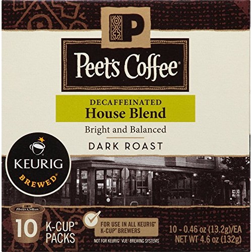 Peet’s House Blend Decaf 120 Single Cups