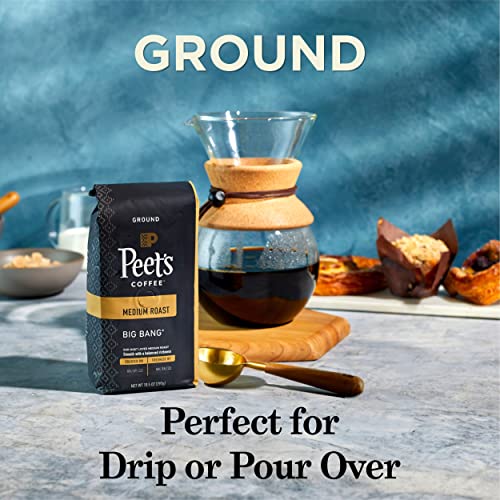 Peets Coffee & Tea, Coffee French Roast Ground, 10.5 Ounce