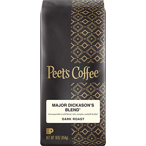 Peets Coffee & Tea Decaf Major Dickasons Blend Ground Coffee, ...