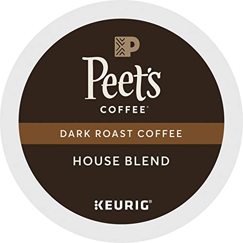 Peets Coffee & Tea House Blend K-Cup Portion Pack for Keurig K-...