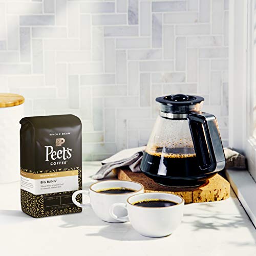 Peets Coffee Big Bang, Medium Roast Whole Bean Coffee, 10.5 oz