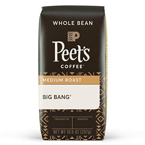 Peets Coffee Big Bang, Medium Roast Whole Bean Coffee, 10.5 oz