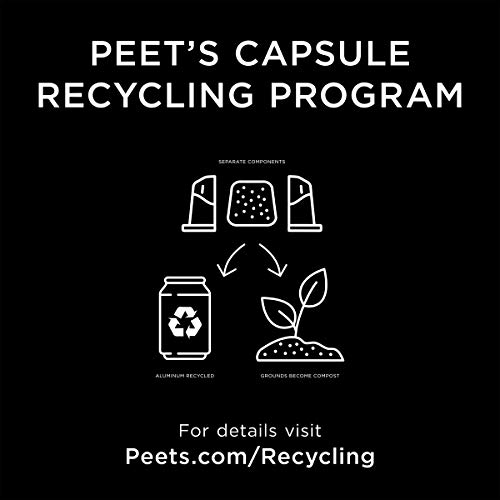 Peets Coffee Espresso Capsules Variety Pack, 50 Count Single Cu