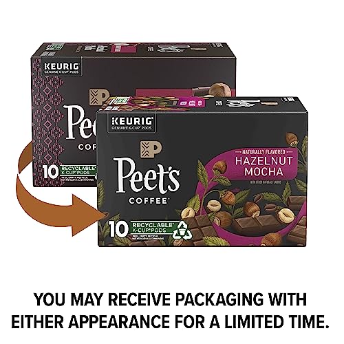 Peets Coffee, Hazelnut Mocha - Flavored Coffee - 60 K-Cup Pods ...