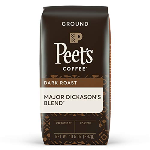 Peets Coffee Major Dickasons Blend, Dark Roast Ground Coffee,