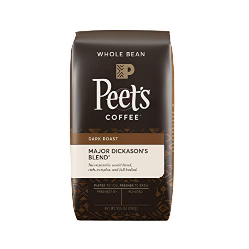 Peets Coffee Major Dickasons Blend, Dark Roast Whole Bean Coff