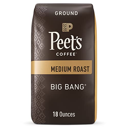 Peets Coffee, Medium Roast Ground Coffee - Big Bang 18 Ounce Bag