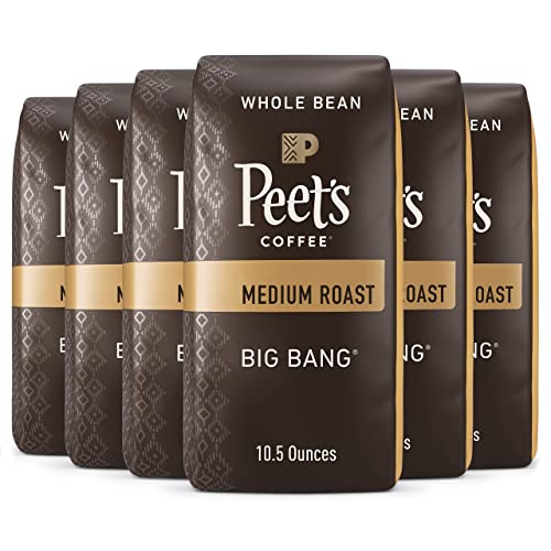 Peets Coffee, Medium Roast Whole Bean Coffee - Big Bang 63 Ounc...