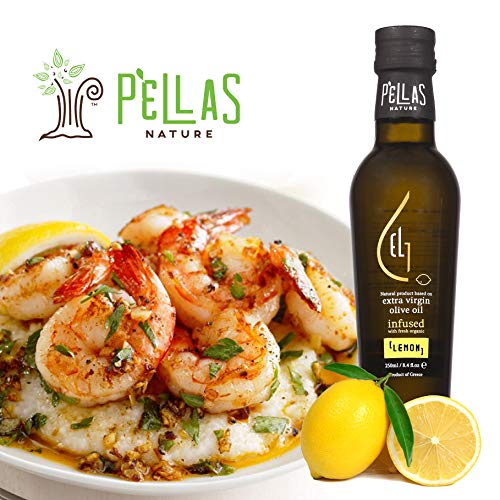 Pellas Nature, Fresh Organic Lemon Infused Greek Extra Virgin Ol