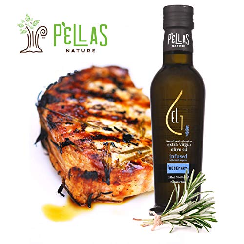 Pellas Nature, Fresh Organic Rosemary Infused Greek Extra Virgin