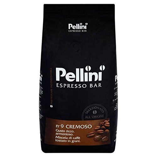 Pellini No.9 Cremoso Roasted Coffee Beans - 1Kg 2.2Lbs