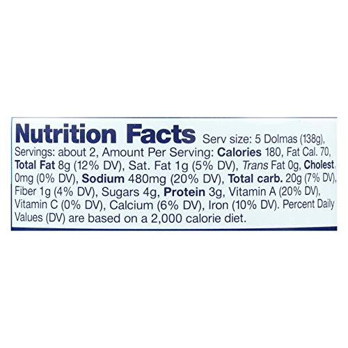 Peloponnese Dolmass Stuffed Grape Leaves - Raisins And Pine Nuts