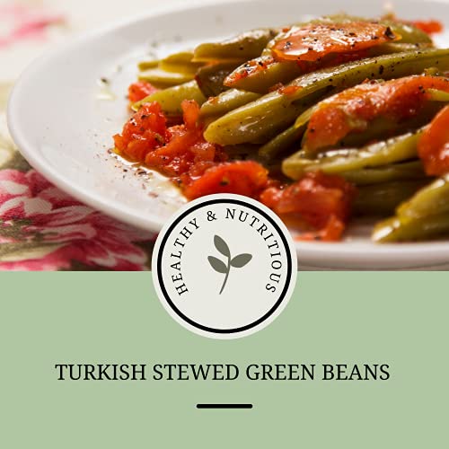 Penguen Turkish Cut Green Beans With Tomatoes 24Oz - Delicious A