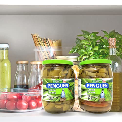 Penguen Turkish Cut Green Beans With Tomatoes 24Oz - Delicious A