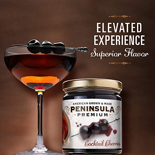 Peninsula Premium Cocktail Cherries | Award Winning | For Cockta