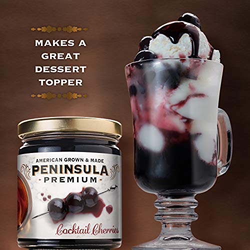 Peninsula Premium Cocktail Cherries | Award Winning | For Cockta