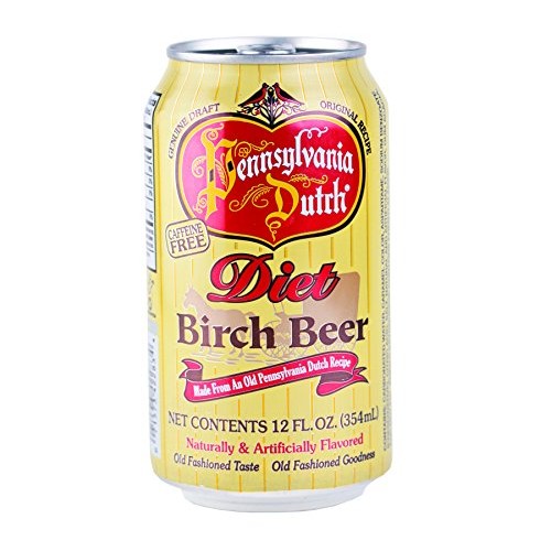 Pa Dutch Diet Birch Beer, Protected With High-Density Foam, Favo