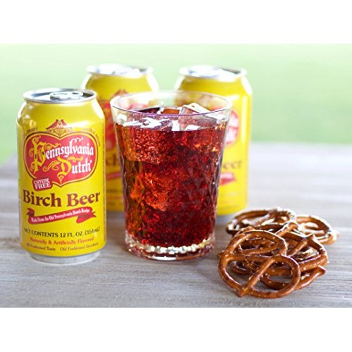 Pennsylvania Dutch Birch Beer, 12 Ounce Can Pack Of 12