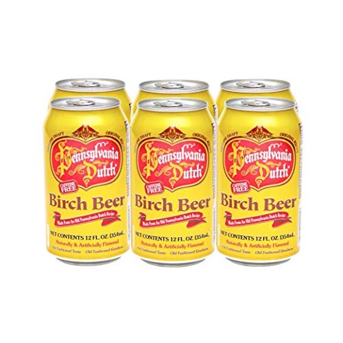 Pennsylvania Dutch Birch Beer, 12 Ounce Can Pack Of 12