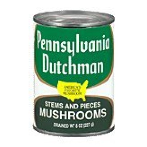 Pennsylvania Dutchman Mushroom Stems &Amp; Pieces, 8 Oz