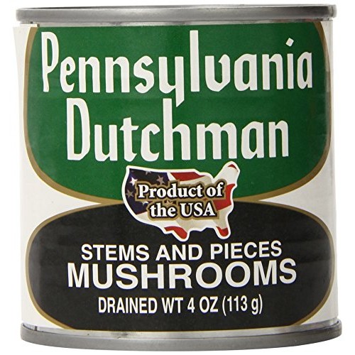 Pennsylvania Dutchman Canned Mushrooms, 12 Count