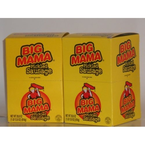 Penrose Big Mama Pickled Sausages 12 - 2.4 Oz Packages Pack Of 2