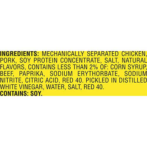 Penrose Big Mama Pickled Sausages, Keto Friendly, 2.4 Oz, 12 Pack