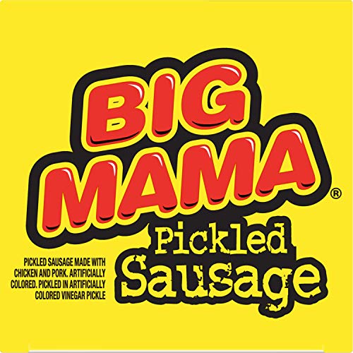 Penrose Big Mama Pickled Sausages, Keto Friendly, 2.4 Oz, 12 Pack