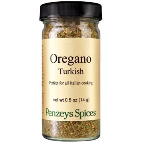 Turkish Broken Leaf Oregano By Penzeys Spices .5 Oz 1/2 Cup Jar