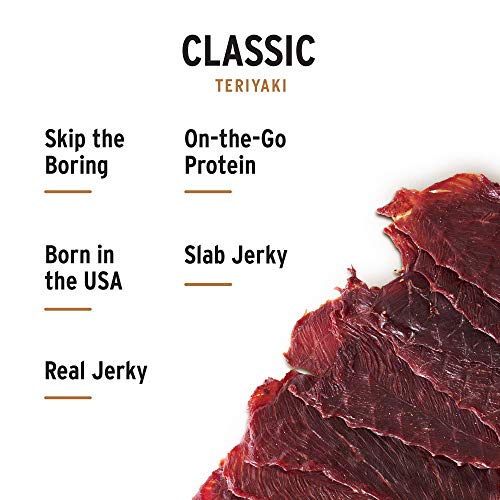 Peoples Choice Beef Jerky - Classic - Teriyaki - Big Slab - Who
