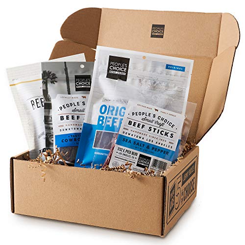 Peoples Choice Beef Jerky - Jerky Box - Simple &Amp; Savory - Dad G